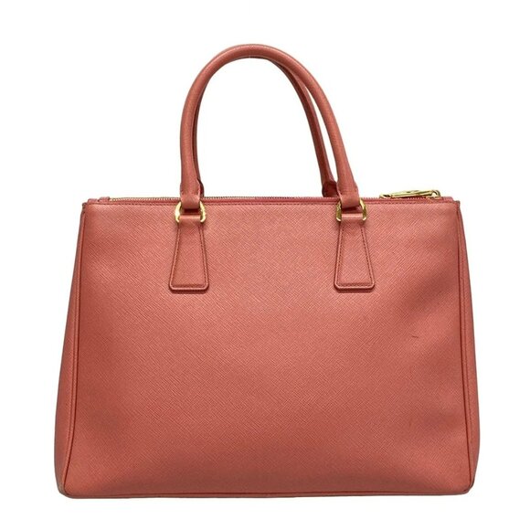Auth PRADA Galleria Bag Pink Saffiano Leather Tote Bag - Picture 3 of 16